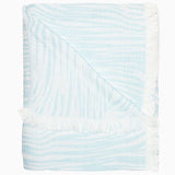 John Robshaw - Dassu Light Indigo Woven Throw 50x70 - Gaines Jewelers