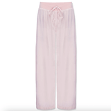 Jolie Capri Satin Ankle Pant w/ Adjustable Drawstring - Blush - PJ Harlow - Gaines Jewelers