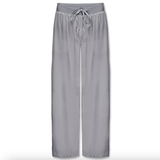 Jolie Capri Satin Ankle Pant w/ Adjustable Drawstring - Dark Silver - PJ Harlow - Gaines Jewelers