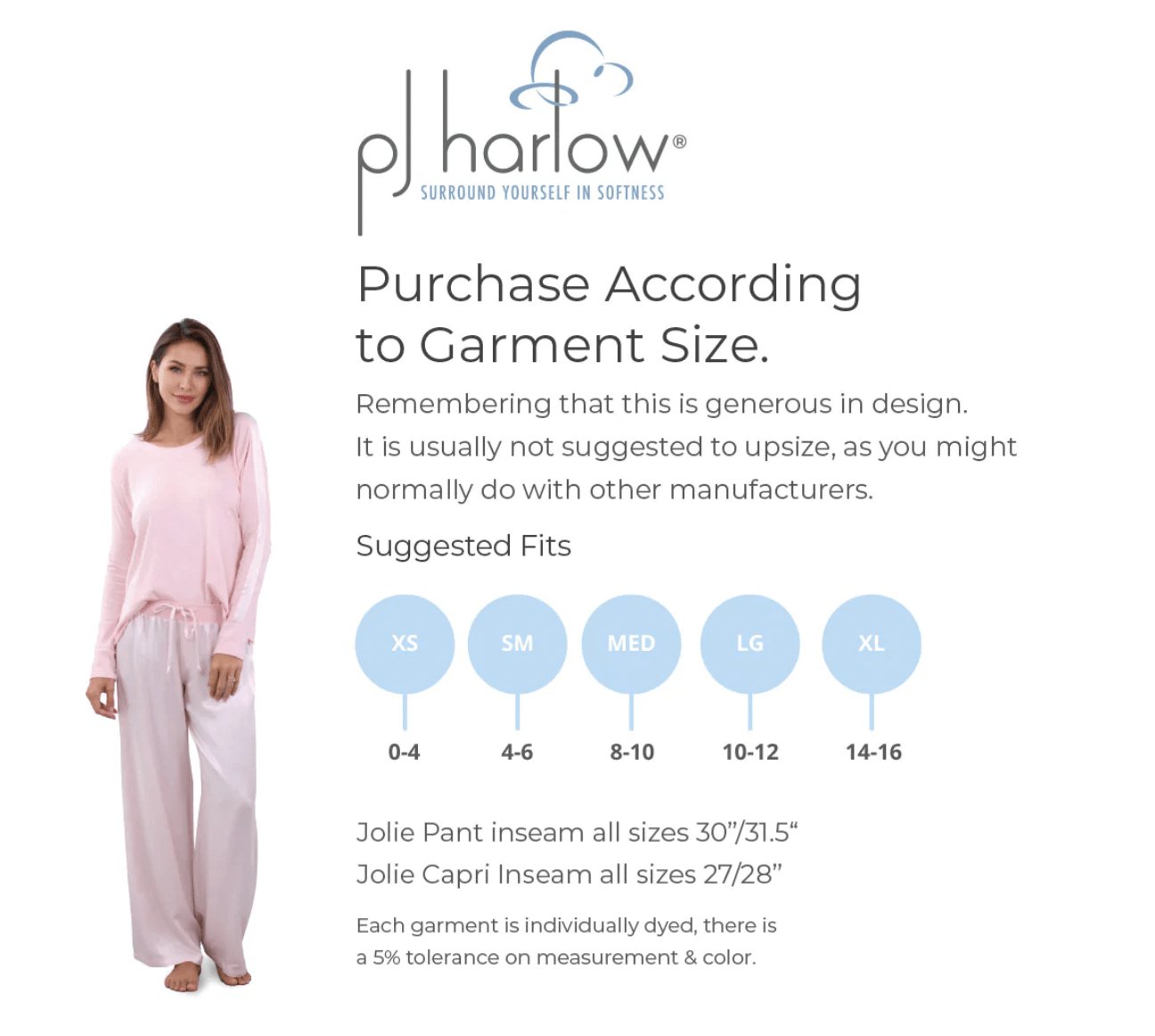 Jolie Pants - Satin Ankle Pant With Rib Waistband And Adjustable Drawstring - Pearl - PJ Harlow - Gaines Jewelers