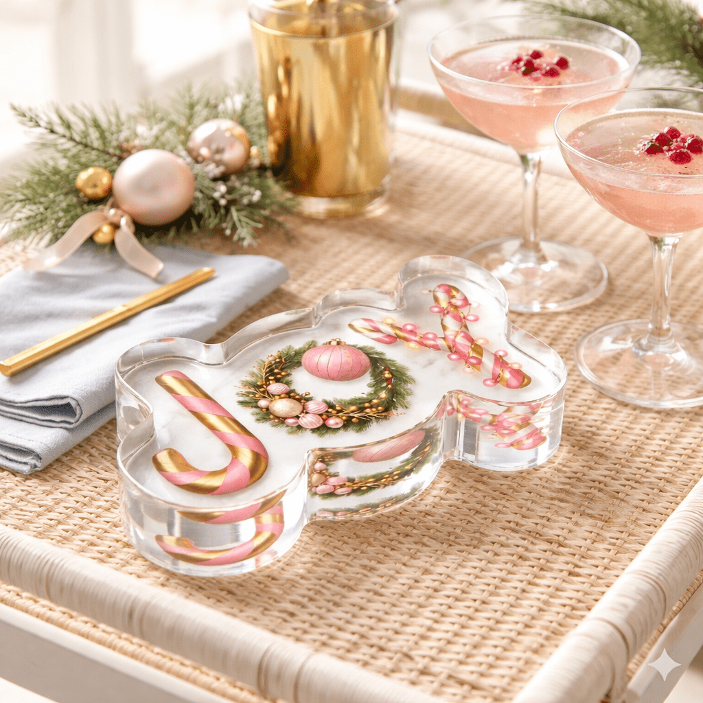 Joy Acrylic Napkin Weight - Maven Home - Gaines Jewelers