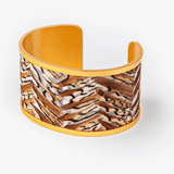 Julie Wide Cuff - Brackish - Gaines Jewelers