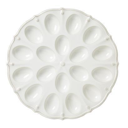 Juliska Berry & Thread Egg Platter - Whitewash - Gaines Jewelers