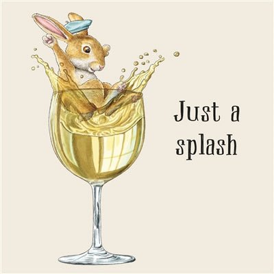 Just a Splash Cocktail Napkin - Pack of 20 - Hester & Cook - Gaines Jewelers