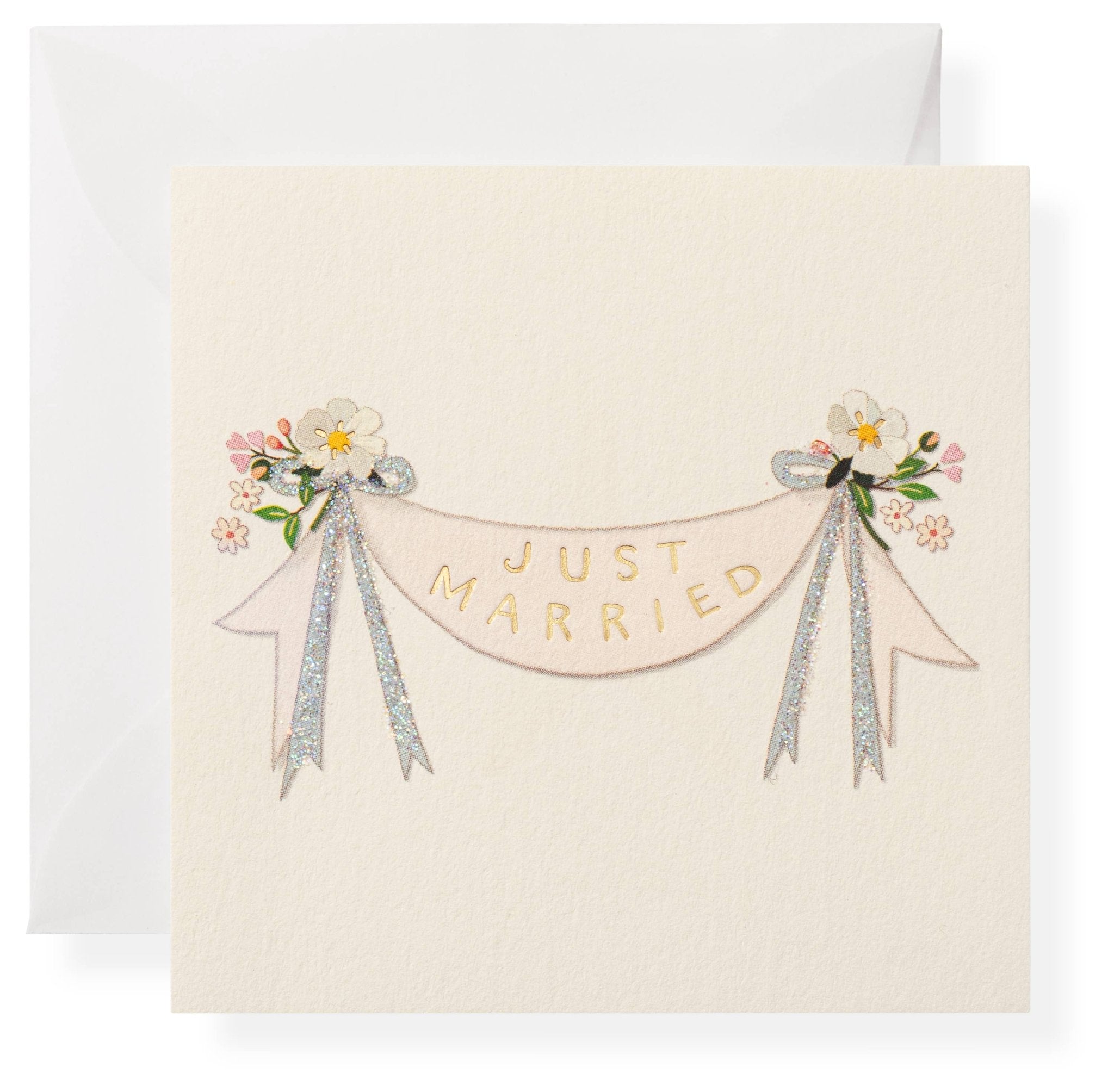 Just Married Individual Gift Enclosure - Karen Adams Designs - Gaines Jewelers