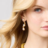Kaleidoscope Earring Jacket - Iridescent Clear Crystal - OS - Gaines Jewelers