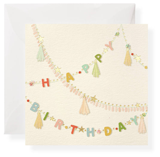 Karen Adams Designs - Birthday Swag Individual Gift Enclosure - Gaines Jewelers