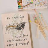 Karen Adams Designs - Chandelier Greeting Card - Gaines Jewelers