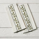 Kitchen Tea Towel, Spruce Green Tulip, Set of 2 - EtúHOME - Gaines Jewelers