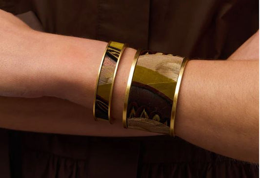 Laramie Wide Cuff - Brackish - Gaines Jewelers