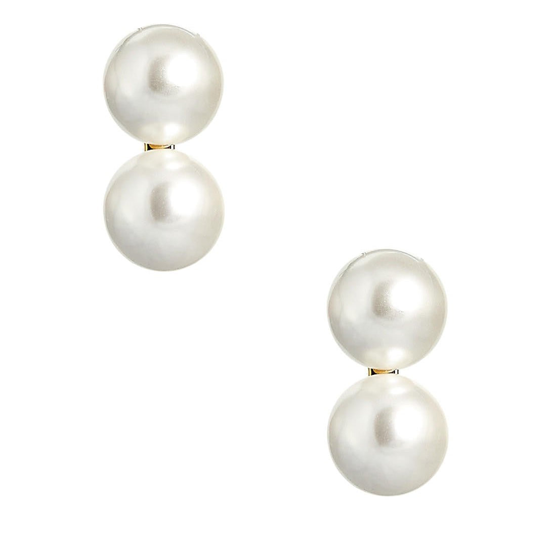 Large Belle - Double Pearl earrings - Belle of the Ball - Lisi Lerch - Gaines Jewelers