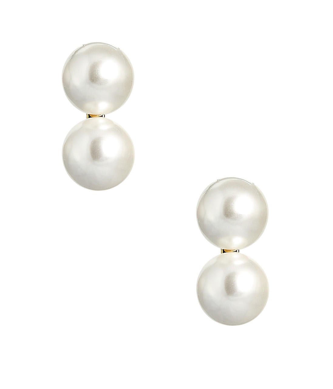 Large Belle - Double Pearl earrings - Belle of the Ball - Lisi Lerch - Gaines Jewelers