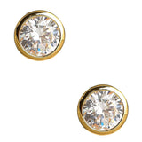 Large Bezel Stud Gold 18k Gold Plated - Lisi Lerch - Gaines Jewelers