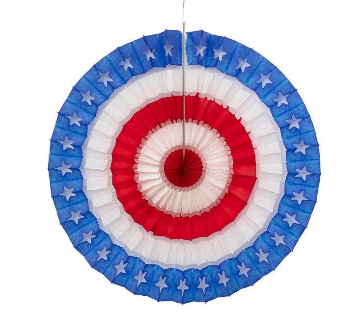 Large Patriotic Star Fan - Gaines Jewelers