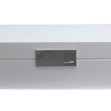 Large White Jewelry Box with Gold - Addison Ross - Gaines Jewelers