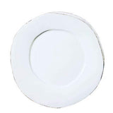 Lastra White Dinner Plate - Gaines Jewelers
