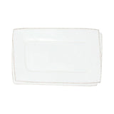 Lastra White Small Rectangular Tray - Vietri - Gaines Jewelers