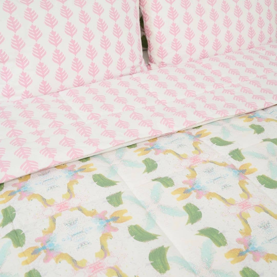 Laura Park Designs - Dogwood Comforter Set: Full/Queen, 5-Piece Set - Gaines Jewelers