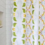 Laura Park Designs - Dogwood Scalloped Shower Curtain: Standard, 72" x 72" - Gaines Jewelers