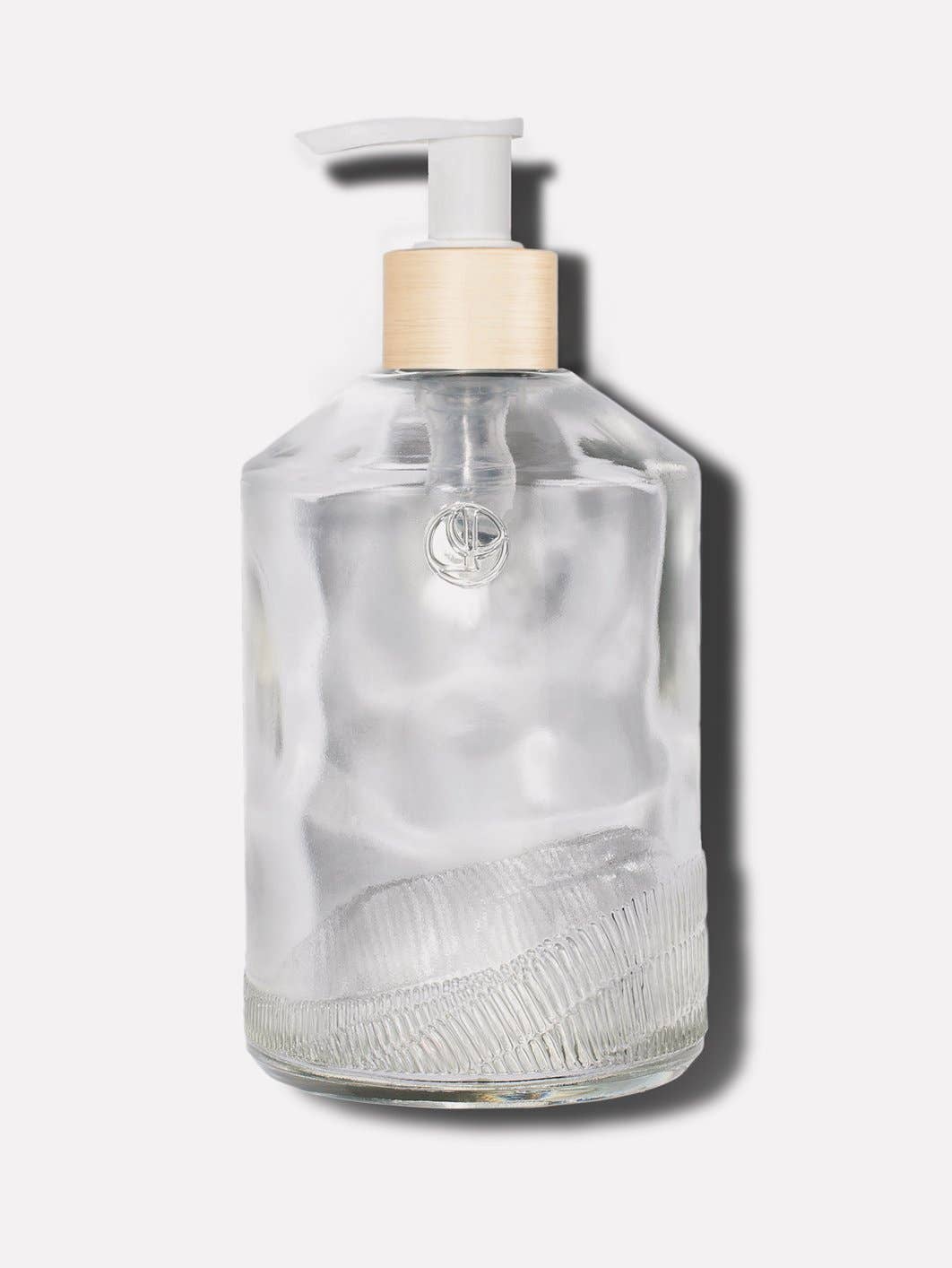 L'AVANT Collective - Glass Soap Empty Bottle, White Pump - Gaines Jewelers