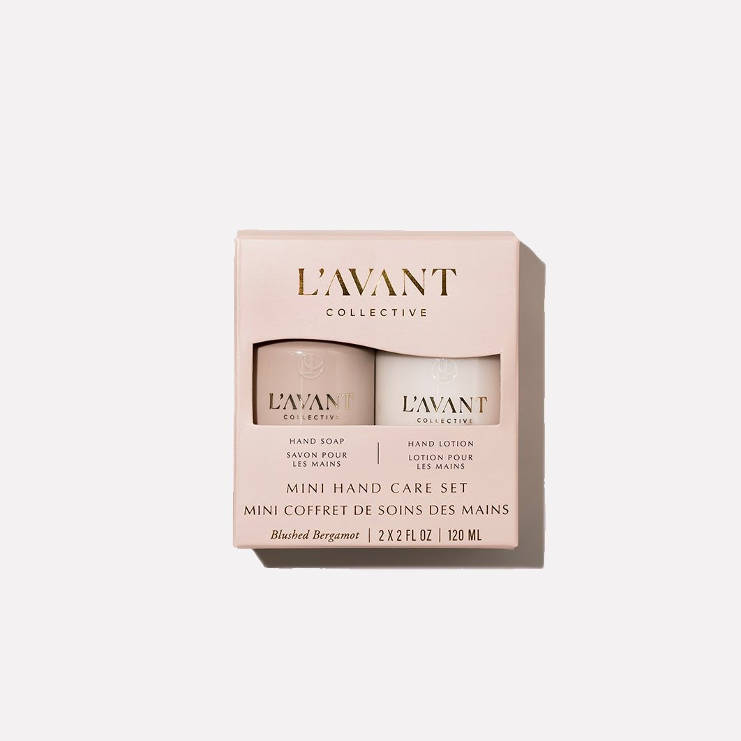 L'AVANT Collective - Mini Hand Care Set, Hand Soap + Hand Lotion - Blushed Bergamont - Gaines Jewelers