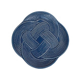 Le Panier Mystic Knot Dessert/Salad Plate - Denim - Juliska - Gaines Jewelers