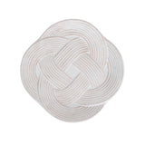 Le Panier Mystic Knot Dessert/Salad Plate - Whitewash - Juliska - Gaines Jewelers