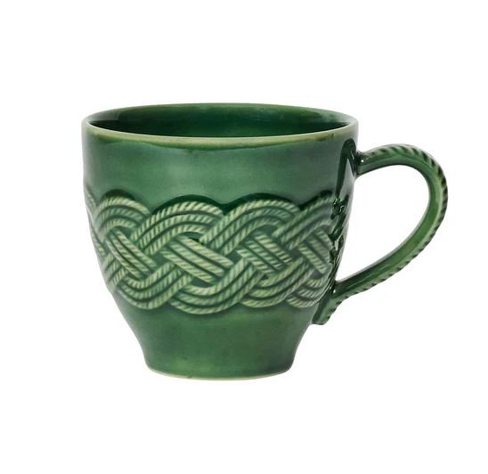 Le Panier Mystic Knot Mug - Basil - Juliska - Gaines Jewelers