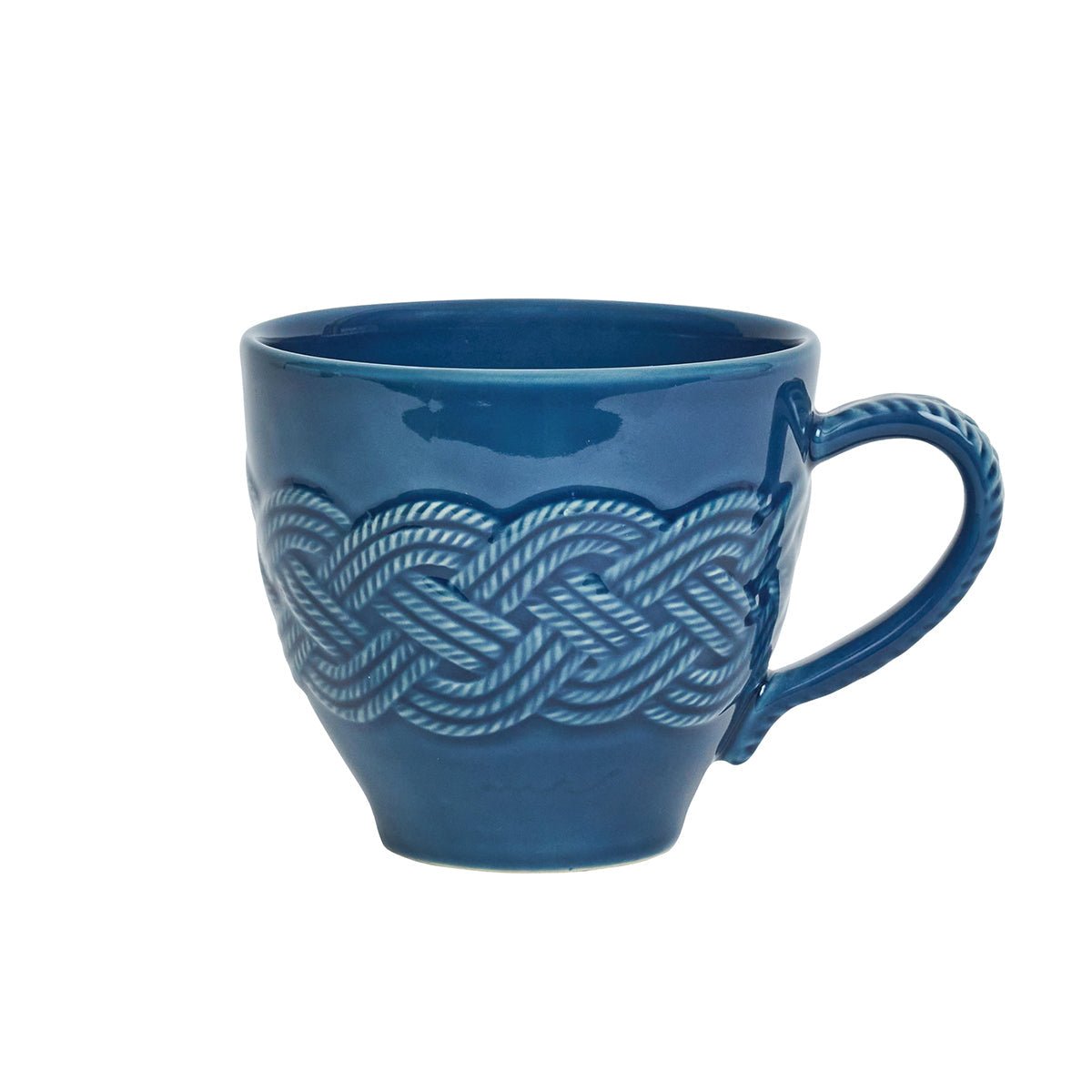 Le Panier Mystic Knot Mug - Denim - Juliska - Gaines Jewelers