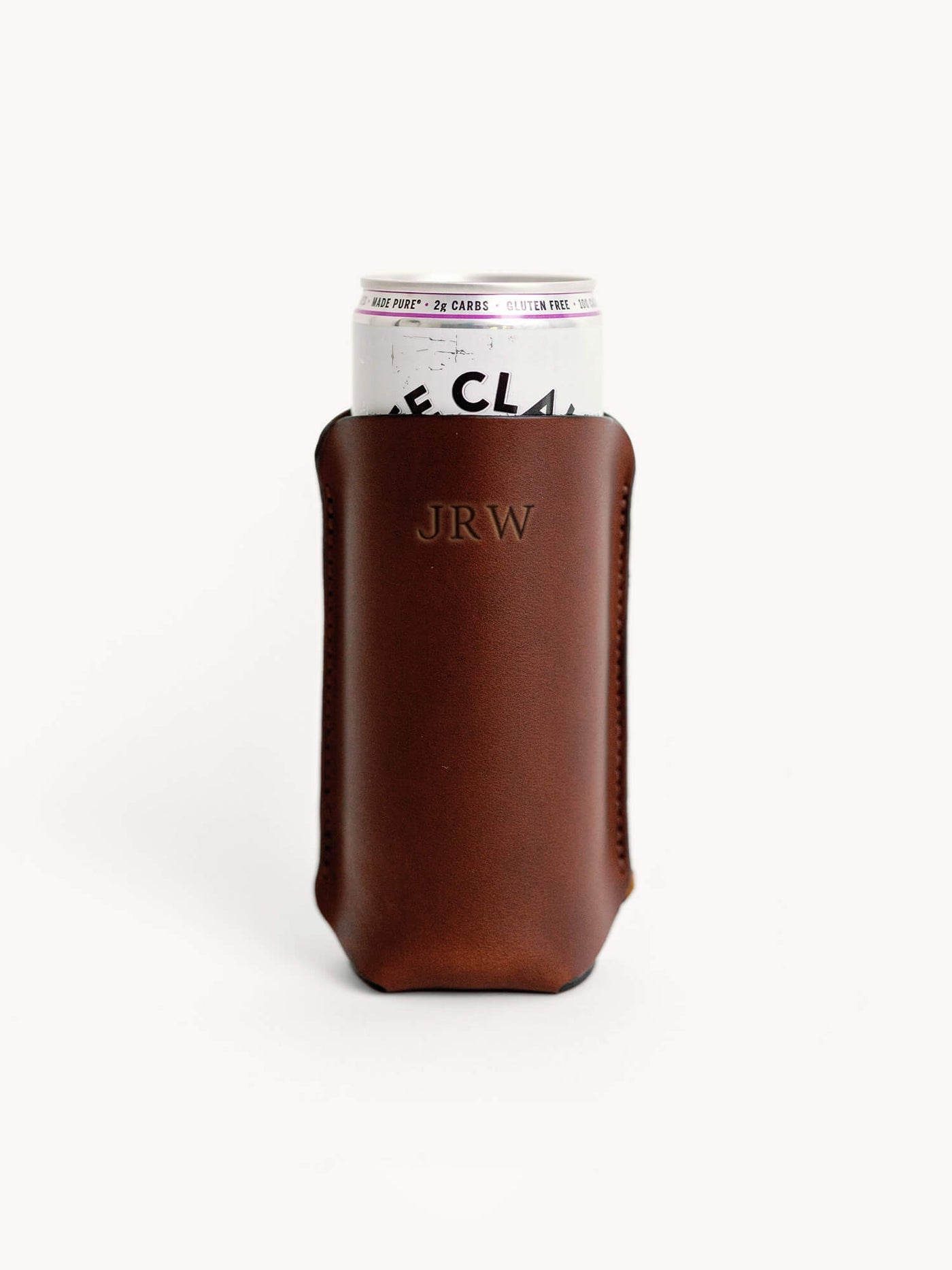Leather Seltzer Kooze - Clayton & Crume - Gaines Jewelers