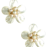 Libby Earrings Mother of Pearl - Lisi Lerch - Gaines Jewelers
