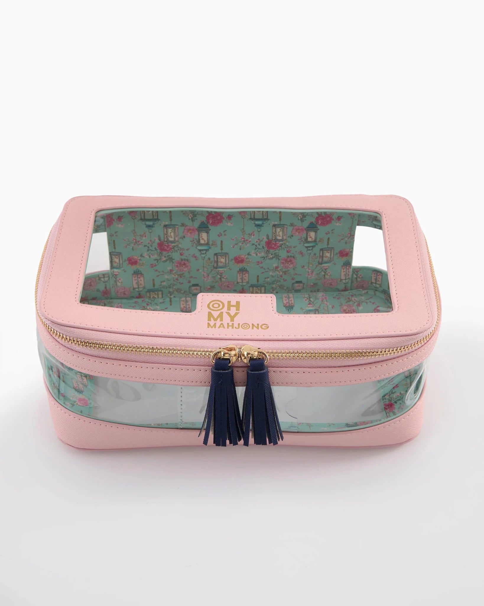 Light Pink Tile Storage Bag - Oh My Mahjong - Gaines Jewelers