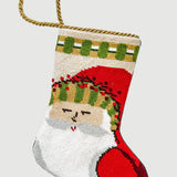 Limited Edition: Vietri: Santa in Stripes - Bauble Stockings - Gaines Jewelers