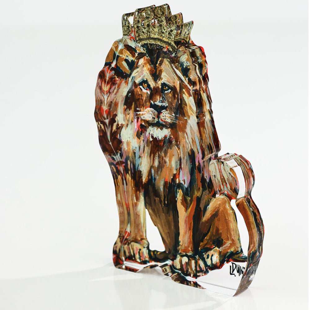 Lion Acrylic - Lrg - Gaines Jewelers