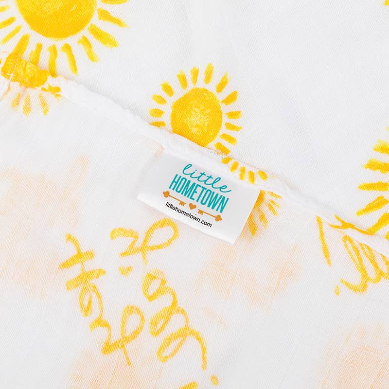 Little Hometown - Hey Y’all Swaddle Blanket - Gaines Jewelers