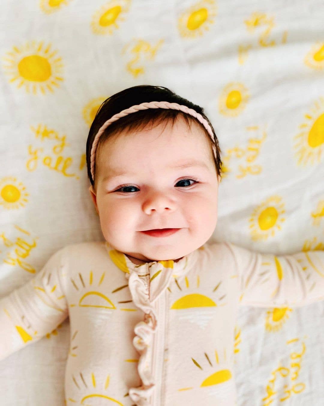 Little Hometown - Hey Y’all Swaddle Blanket - Gaines Jewelers