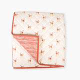 Littles Flamingo Quilted Blanket - Anne Neilson - Gaines Jewelers