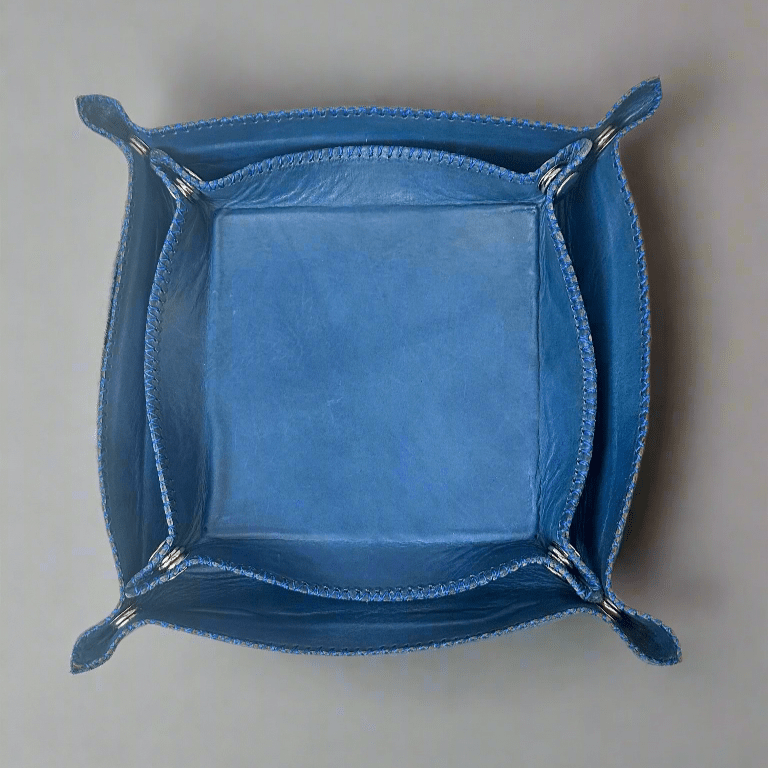 Llaves + Bolsillo Catch All Tray Set - Blue - Bati - Gaines Jewelers