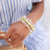 Logan - Bamboo Acrylic Bracelet - Lisi Lerch - Gaines Jewelers