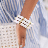 Logan - Bamboo Acrylic Bracelet - Lisi Lerch - Gaines Jewelers