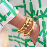 Logan - Bamboo Acrylic Bracelet - Lisi Lerch - Gaines Jewelers