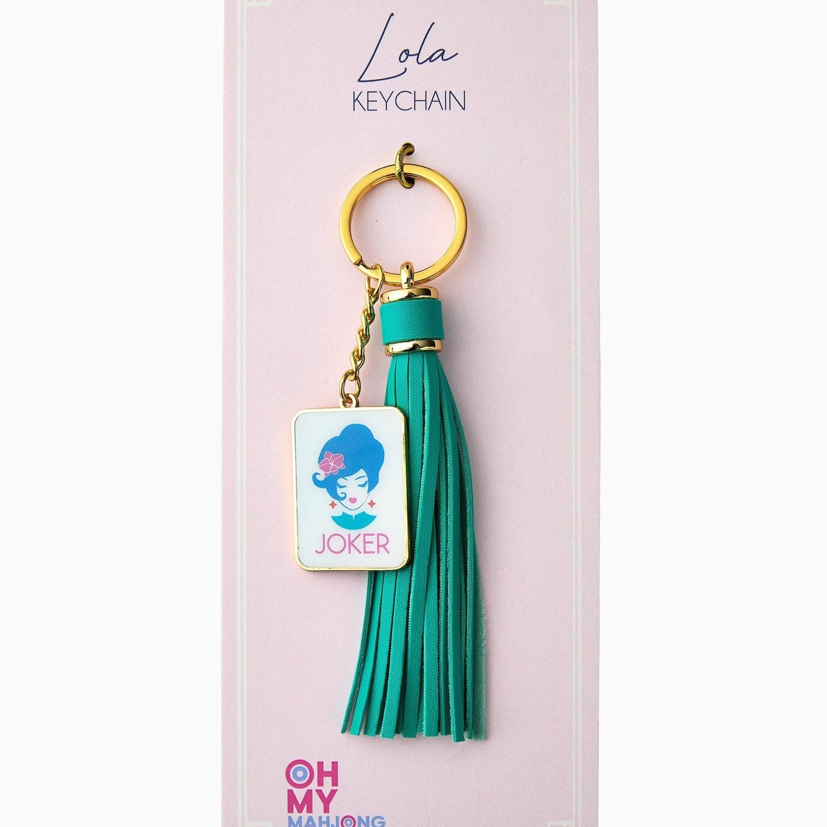 Lola Keychain - Oh My Mahjong - Gaines Jewelers