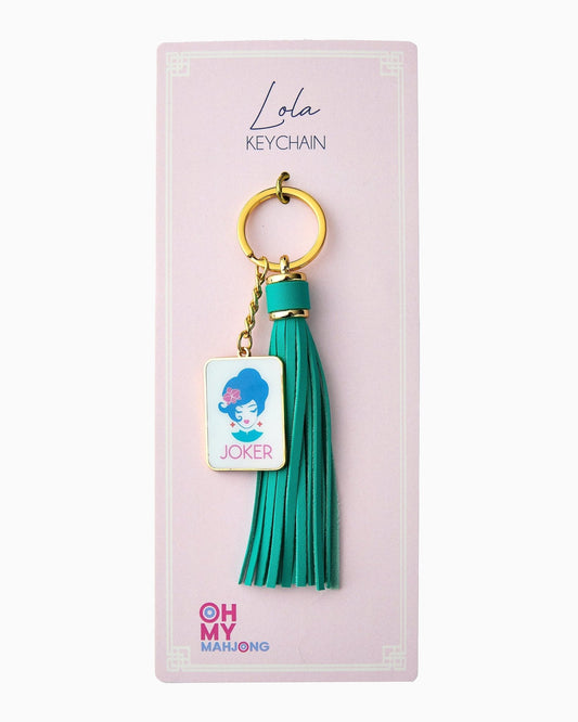 Lola Keychain - Oh My Mahjong - Gaines Jewelers