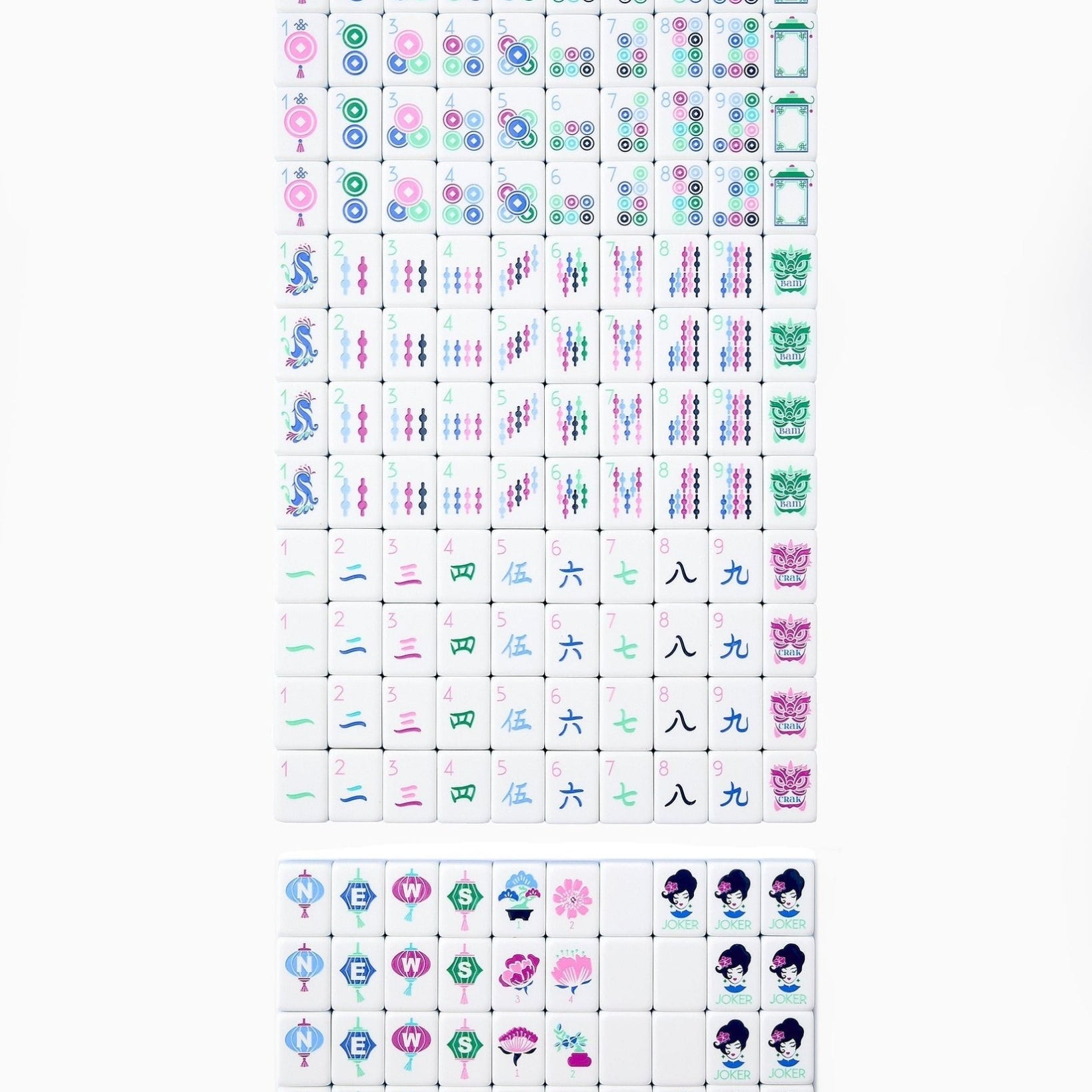Lola Mahjong Tiles - Oh My Mahjong - Gaines Jewelers