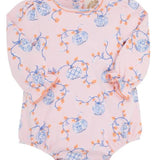 Long Sleeve Ramona Ruffle Bubble Gourd - geous with Seashore Sherbet - The Beaufort Bonnet Company - Gaines Jewelers