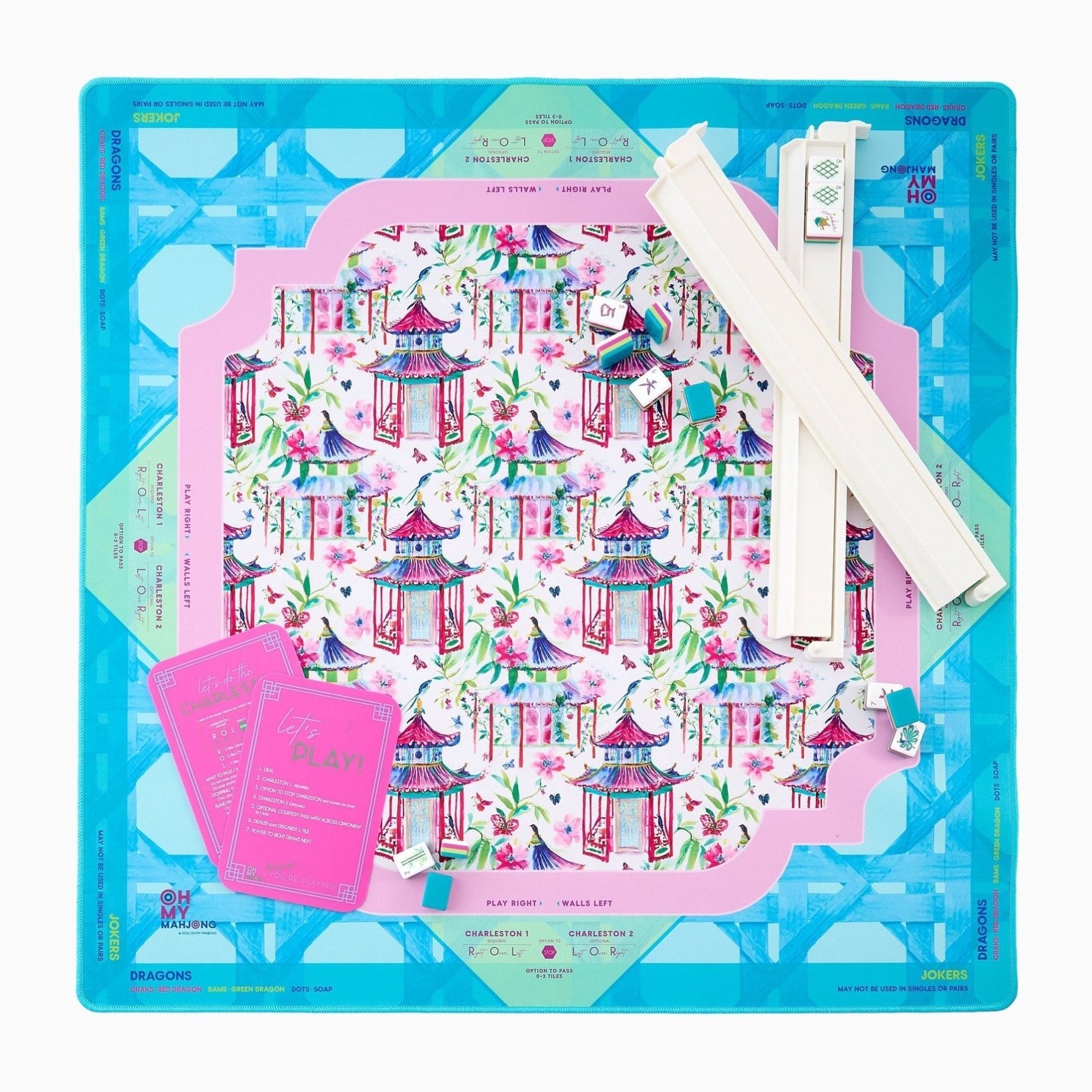 Lorelei Mat in Tube - Oh My Mahjong - Gaines Jewelers