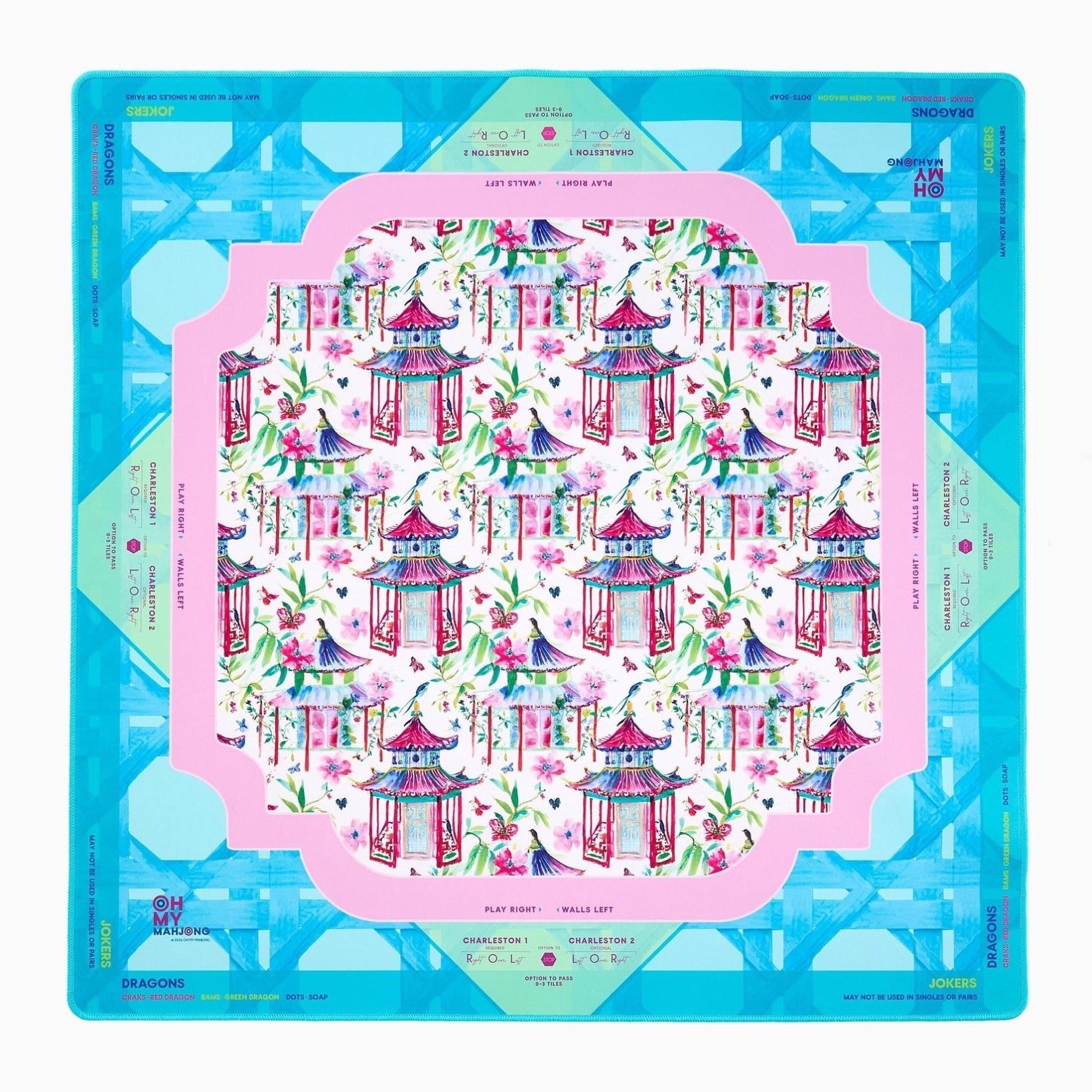 Lorelei Mat in Tube - Oh My Mahjong - Gaines Jewelers