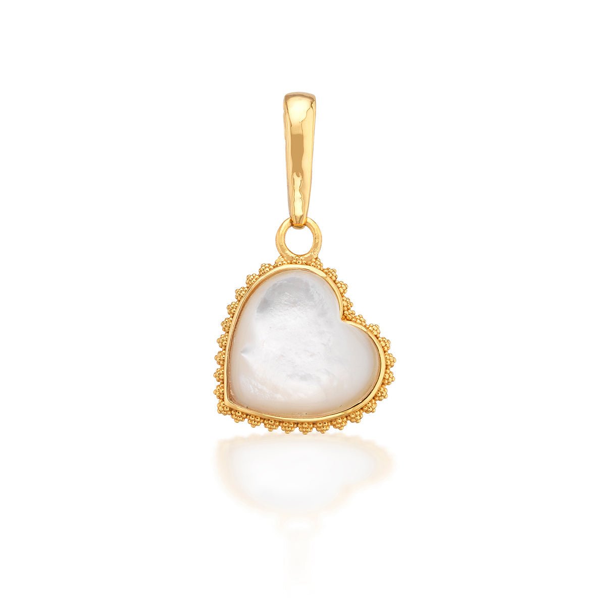 Love Gem Medium Charm/Pendant - Pearl White - Capucine de Wulf - Gaines Jewelers