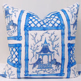 Lowcountry Linens - Limited Edition Bamboo Tigers Pillow Cover With Welt - Gaines Jewelers