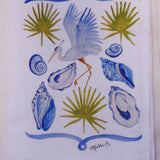 Lowcountry Linens - Limited Edition Blue Coastal Life Flour Sack Napkins - Gaines Jewelers